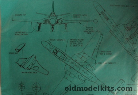 Execuform 1/72 McDonnell F2H-3/4 Banshee - Bagged - (F2H3 F2H4) plastic model kit